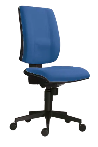 777 ASYN křeslo kancelářské, koženka SK 8 - koženka světle modrá